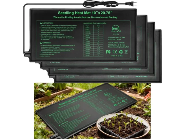 Durable Seedling Heat Mat 4 Pack – Detailed Review