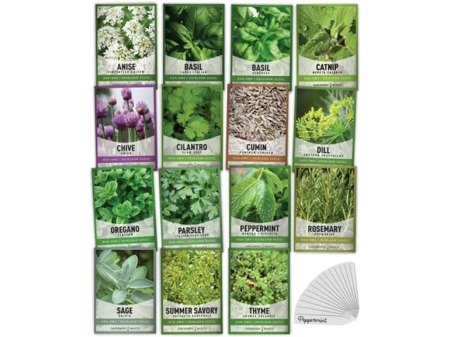 Gardeners Basics, 15 Herb Seeds – Unbiased Review