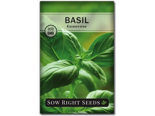 Sow Right Seeds – Genovese Sweet Basil Seed – Honest Review