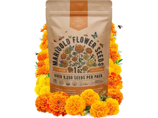 Marigold Seeds Pack 1 oz – Honest Review