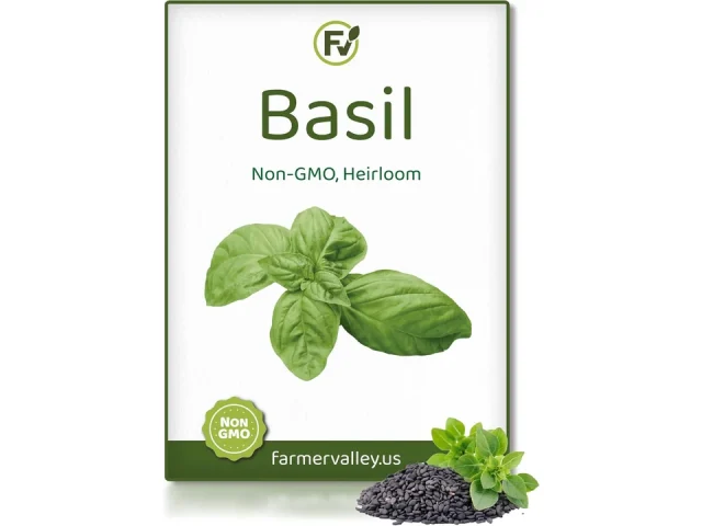 Basil Seeds Planting Home Garden Herbs – Honest Review