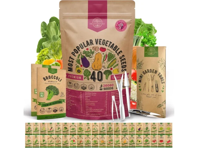 Organo Republic 40 Vegetable Seeds – Honest Review