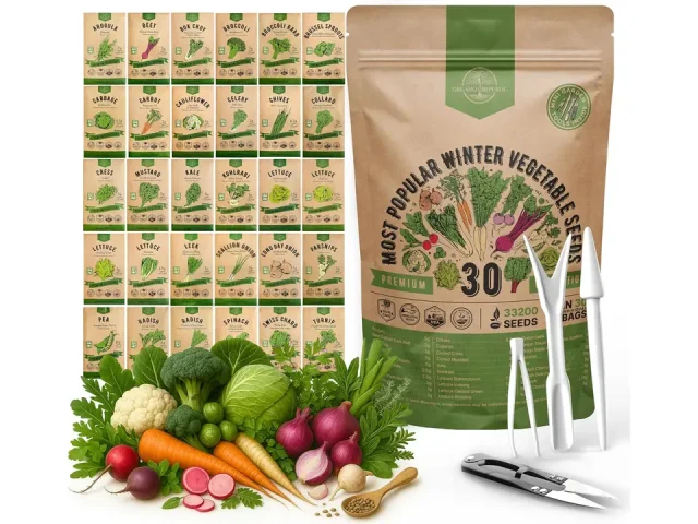 Organo Republic 30 Most Popular Winter Seeds – In-Depth