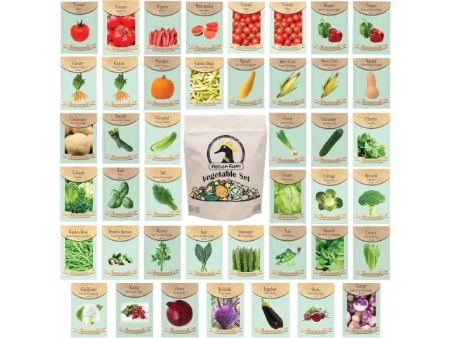 Set of 43 Assorted Vegetable & Herb Seed – Honest Review