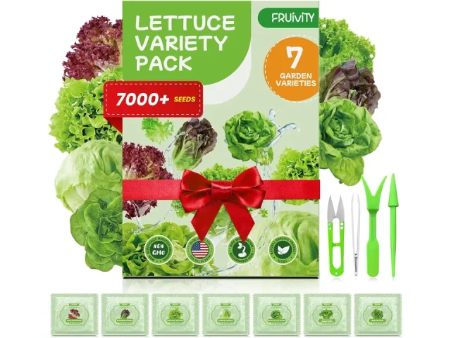 7000+ Organic Lettuce Seeds Collection – 7 – Pros & Cons
