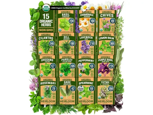 HOME GROWN Organic Herb Seeds Variety Pack – Honest Review