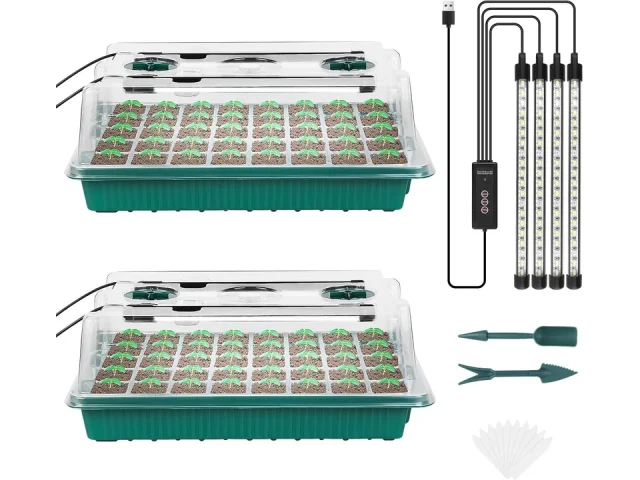 Sondiko Seed Starter Tray Grow Light, 80 Cells – Honest