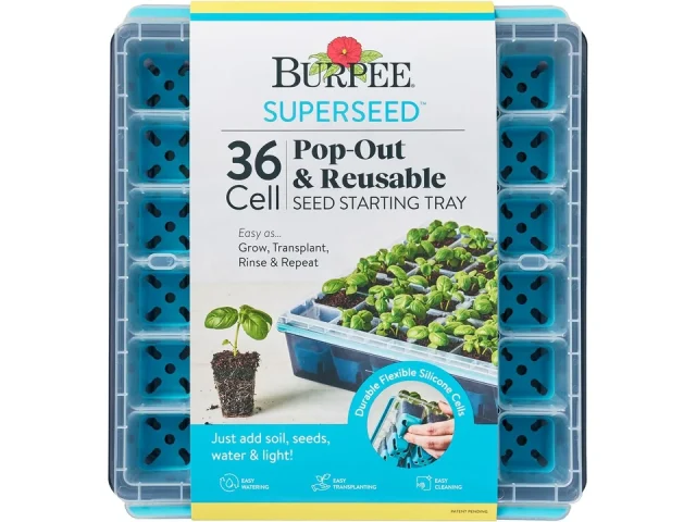 Burpee SuperSeed Seed Starting Tray | 36 Cell – Expert