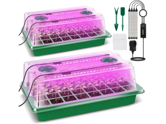 Verdenu Seed Starter Tray Grow Light, 2 Pack – Honest Review