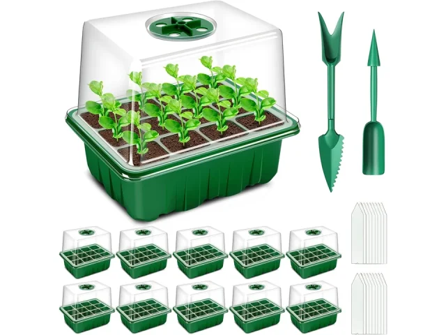 YAUNGEL Seed Starter Tray, 10 Pack 120 Cells – In-Depth