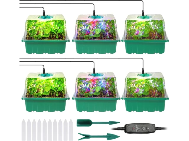 Seed Starter Trays with Grow Lights: In-Depth Review