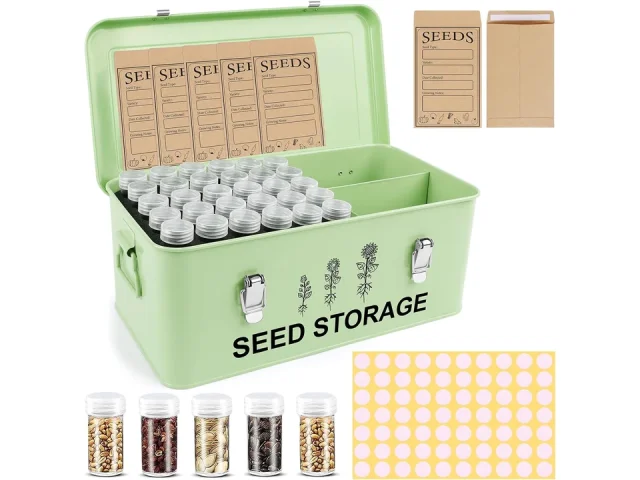 60 Slots Seed Storage Organizer, Metal Seed – Honest Review
