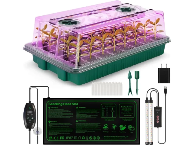 Seed Starter Tray Grow Light & Heating Mat – In-Depth Review