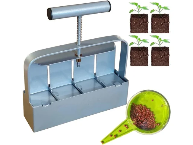 Handheld Soil Blocker Tool Kit – 4 Cell: Pros & Cons