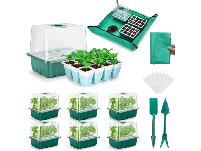 Hanaoyo Reusable Seed Starter Tray 72 Cells – Detailed