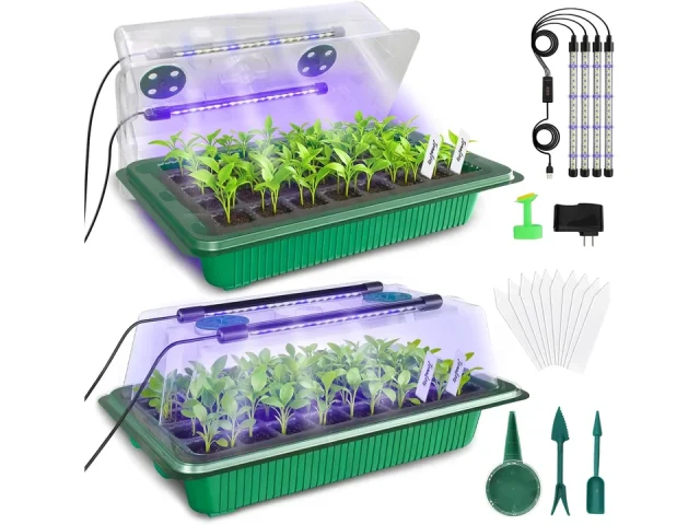 MQUPIN Seed Starter Tray Grow Light – Detailed Review