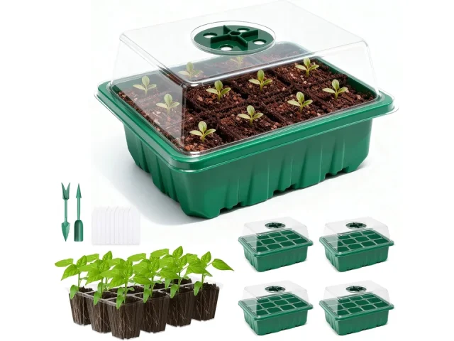 5 Packs Seed Starter Tray with Humidity Dome: Honest Review