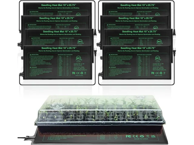 Seedling Heat Mat 8 Pack, 10″ x 20.75″ – Honest Review