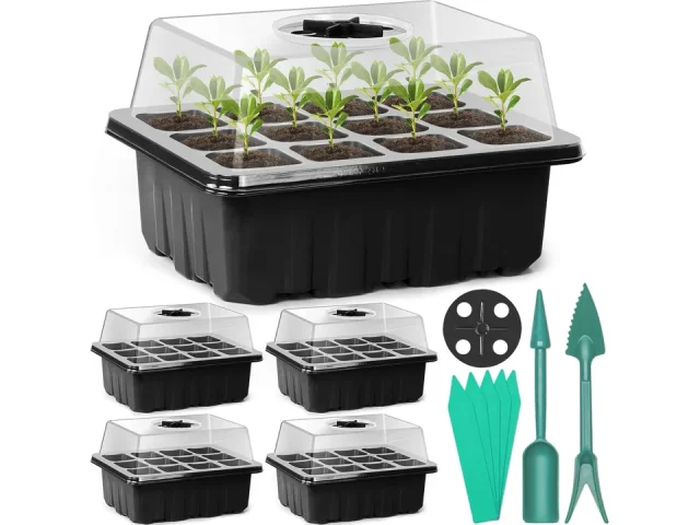 Sfee 5 Pack Seed Starter Tray Kit, 60 – Honest Review