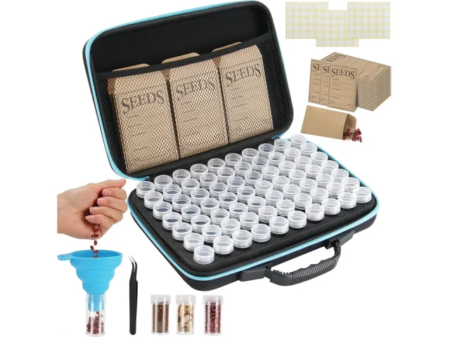 70 Slots Seed Storage Organizer, Garden Seeds – Buyer’s
