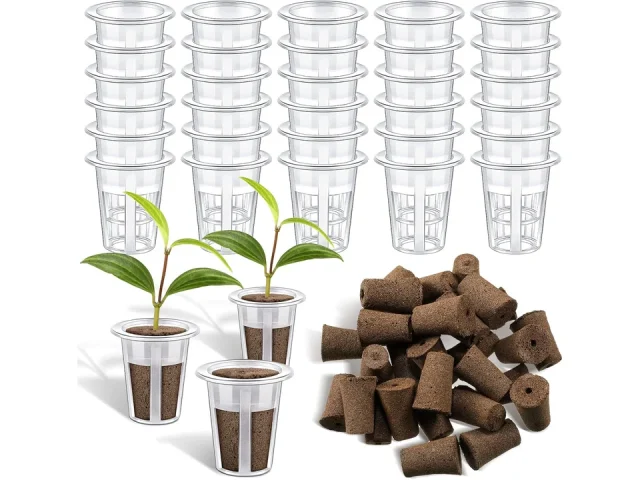 Jutom 60 Pieces Hydroponic Seed Grow Sponges Pod – Honest