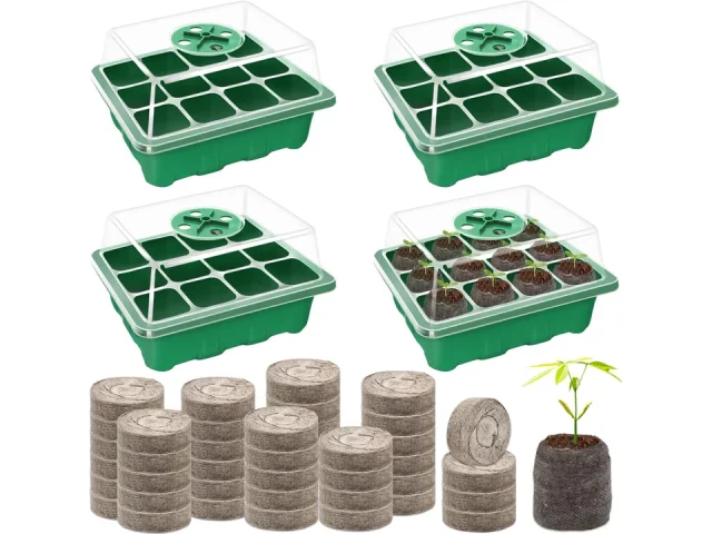 Halatool 4 Pack Seed Starter Tray 50 PCS – Honest Review