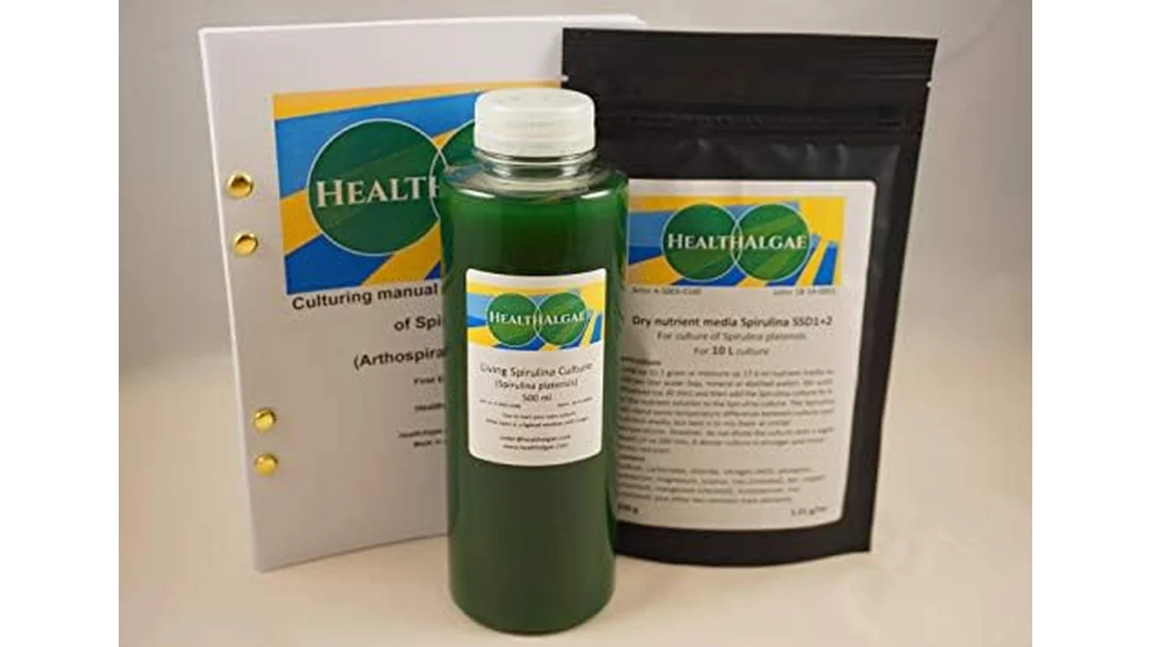 Live Spirulina platensis + 10 L Dry Spirulina - Detailed 6 featured 220