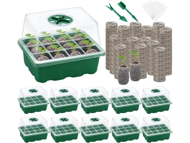 Hahood 10 Sets Seed Starter Tray Kit – Honest Review