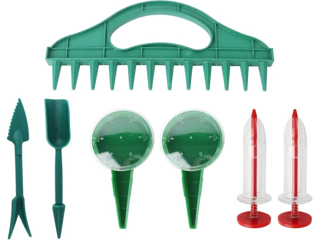 7 Piece Sowing Seeds Dispenser Set,Handheld Manual