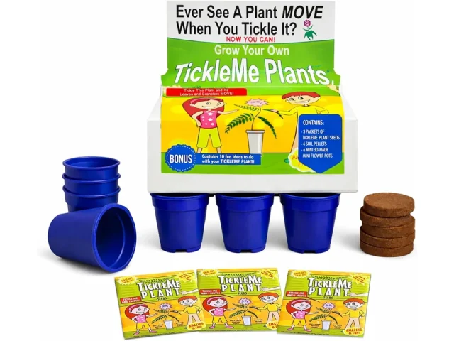 TickleMe Plant Deluxe Family Greenhouse Kit – Detailed
