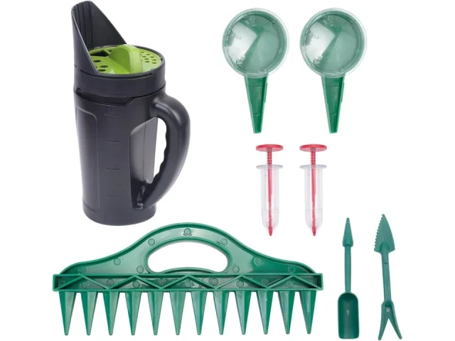 Grass Seed Spreader Hand Held Seed Planter Set,Fertilizer
