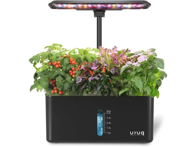 URUQ Hydroponics Growing System Garden: 8 Pods Indoor