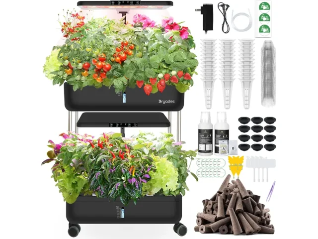 Hydroponics Growing System Indoor Garden – DRYADES Herbs
