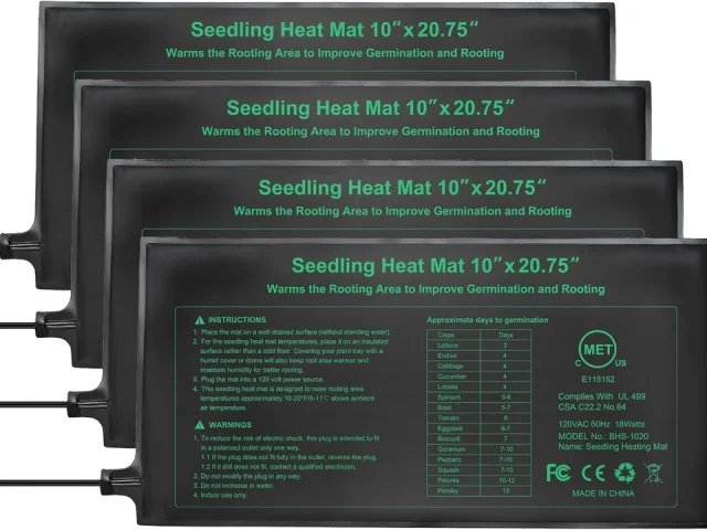 Seedling Heat Mat 4 Pack – Detailed Review