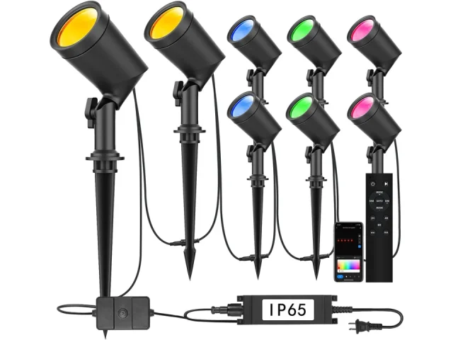SUNTHIN 8 Pack 36W Smart Landscape Lights – Pros & Cons