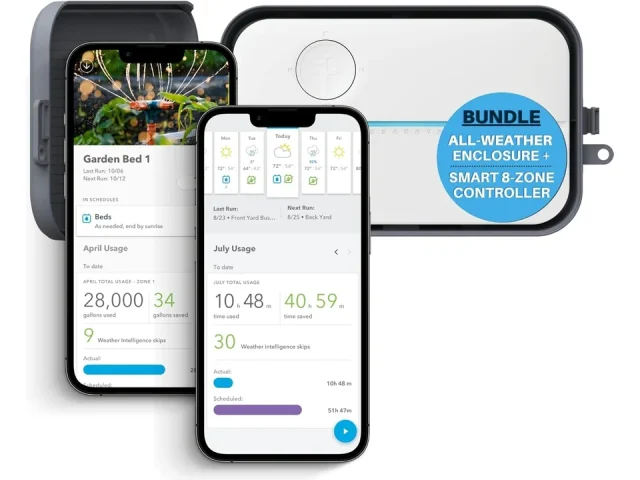 Rachio 3 Smart Bundle: 8 Zone Controller Outdoor – Complete