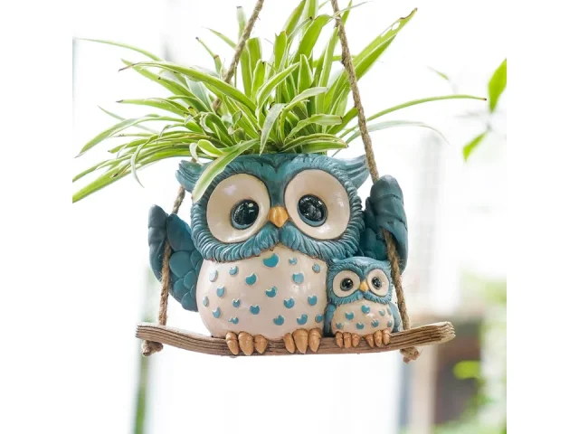 Swing Owl Hanging Planters – In-Depth Review