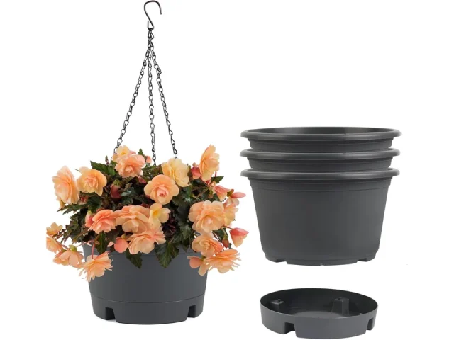 10 inch Hanging Planters, 4 Pack Hanging – Honest Review
