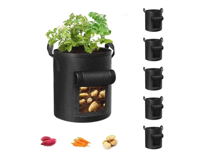 Cavisoo 5-Pack 10 Gallon Potato Grow Bags – Honest Review