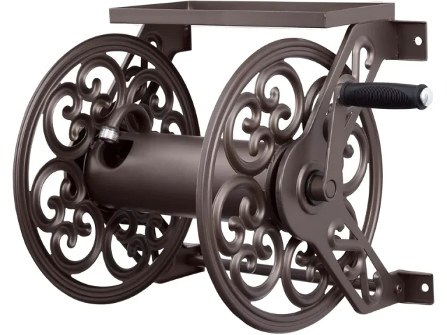 Liberty Garden 708 Wall Mount Garden Hose Reel: Honest
