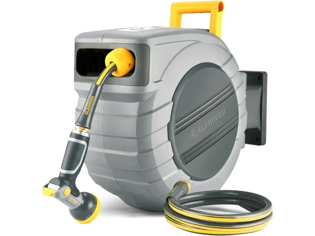 GLAHODEN Retractable Garden Hose Reel – Honest Review