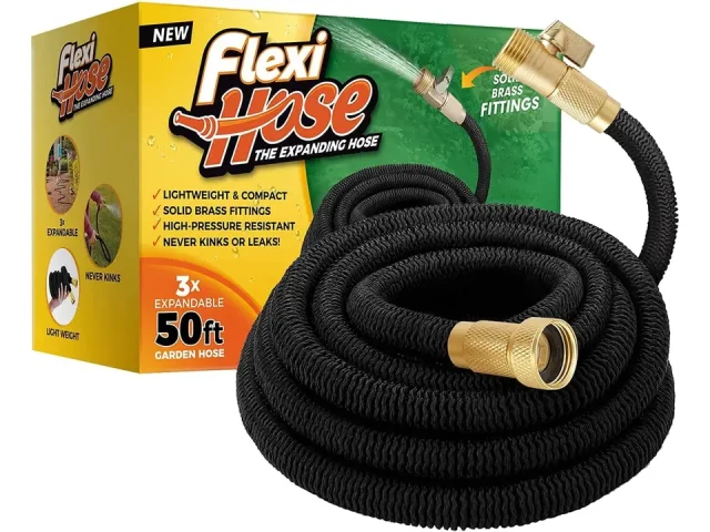 Flexi Hose Lightweight Expandable Garden Hose, 50FT
