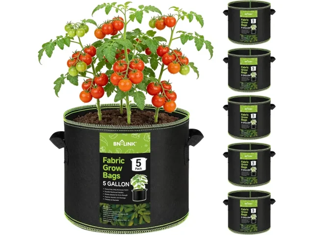 BN-LINK 5-Pack 5 Gallon Grow Bags – Honest Review