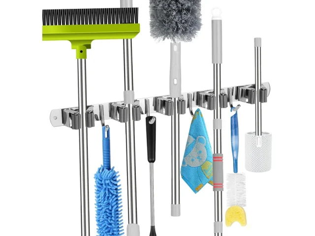 voze 5 Racks 4 Hooks Mop Broom – Pros & Cons
