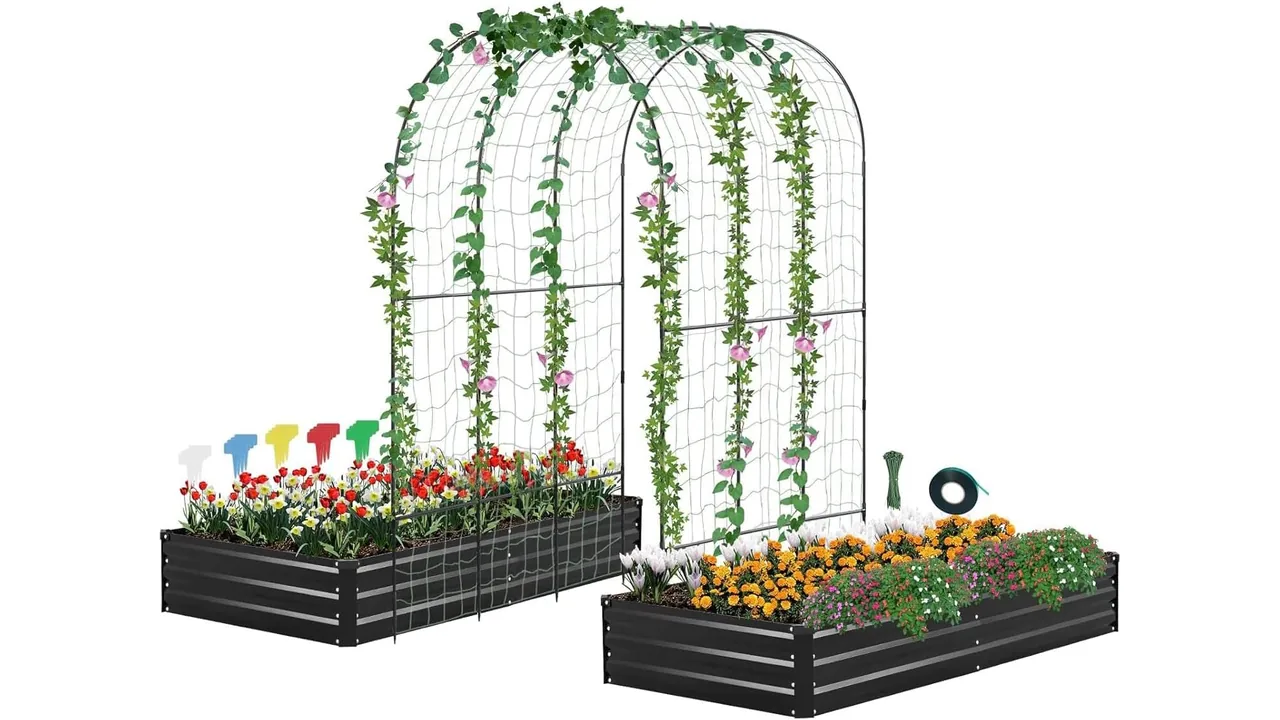 DTIG Galvanized Raised Garden Bed Trellis – Is It Worth the