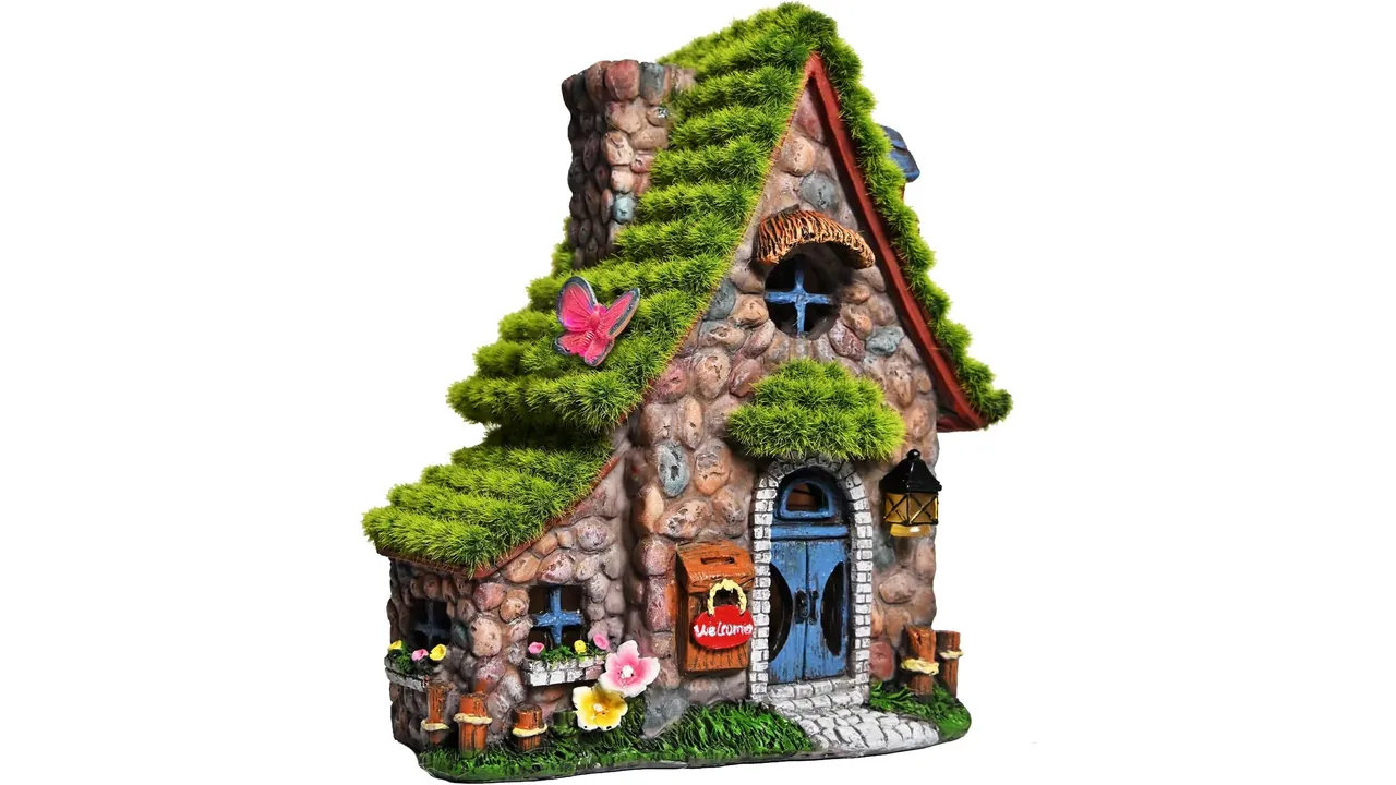 ASAWASA Resin Fairy House Statues Solar – Detailed Review