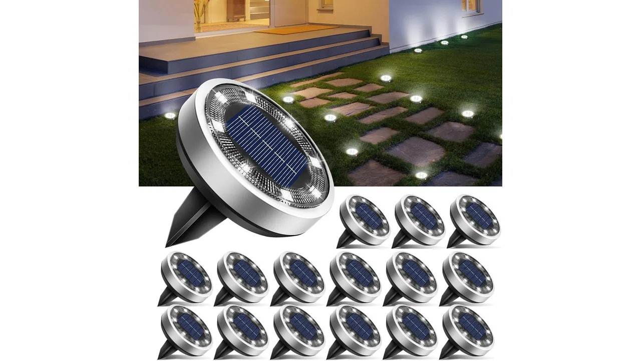 btfarm 16 Pack Solar Lights Outdoor, 8 – Detailed Review