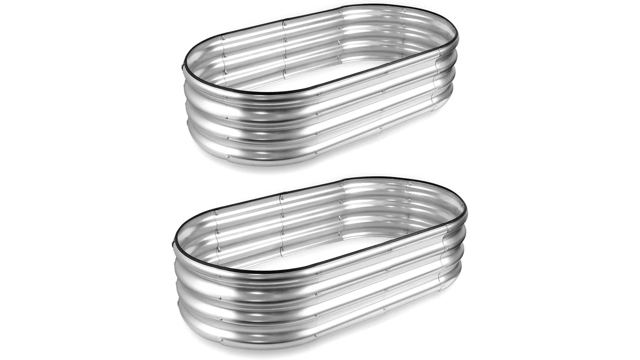 JERIA Raised Garden Bed,Galvanized Raised 2 Pcs – Pros &