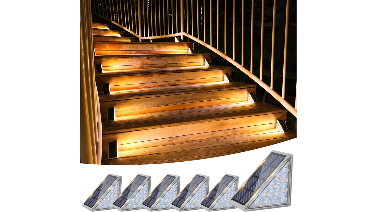 VOLISUN Solar Stair Lights 6 Pack – Honest Review