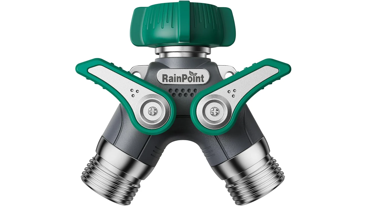RAINPOINT Garden Hose Splitter 2 Way Heavy Duty – In-Depth